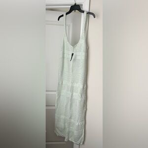 Light Mint Crochet cover up - Abercrombie & Fitch